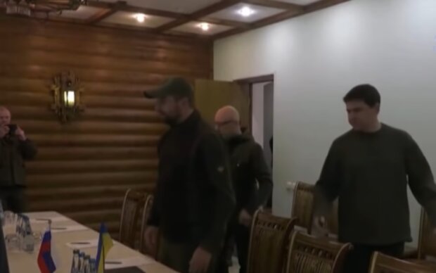 Переговорная группа Украины. Фото: скриншот YouTube-видео