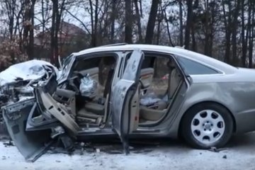 В Киеве произошло смертельное ДТП, скриншот YouTube