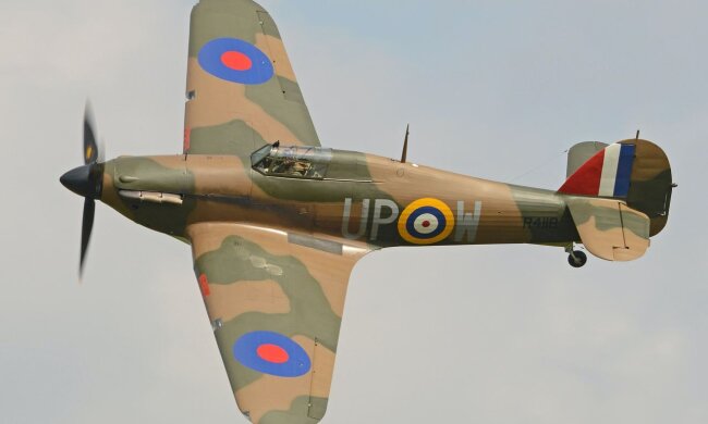 Літак Hawker Hurricane. Фото: t.me/babel