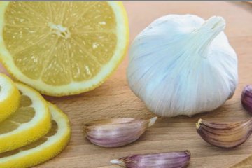 Лимон и чеснок. Фото: Yandex Zen