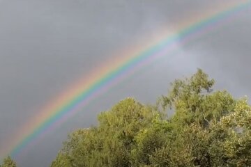 Веселка. Фото: скріншот YouTube-відео