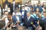 Допрос Петра Порошенко в ГБР. Фото: YouTube, скрин