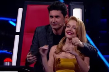 Тина Кароль и Дан Балан. Фото: скриншот YouTube