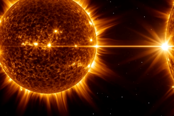 Вчені зафіксували низку спалахів на Сонці 10 грудня. Фото: YouTube