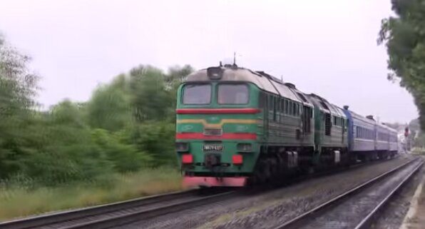 Поезд. Фото: скриншот YouTube