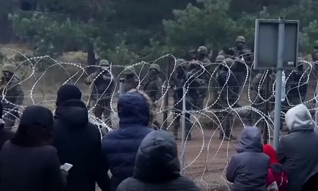 Граница Польши и Беларуси. Фото: скриншот YouTube-видео