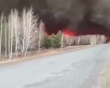 Пожежа в рф. Фото: скріншот YouTube-відео