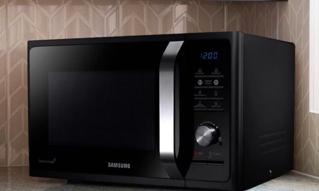 Побутова техніка. Мікрохвильова піч. Фото: facebook.com