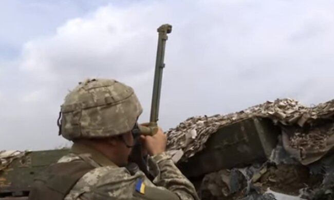 Украина понесла потерю на Донбассе. Фото: скриншот YouTube-видео