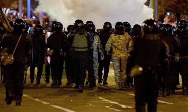 Акции протеста в Беларуси. Фото: скриншот YouTube