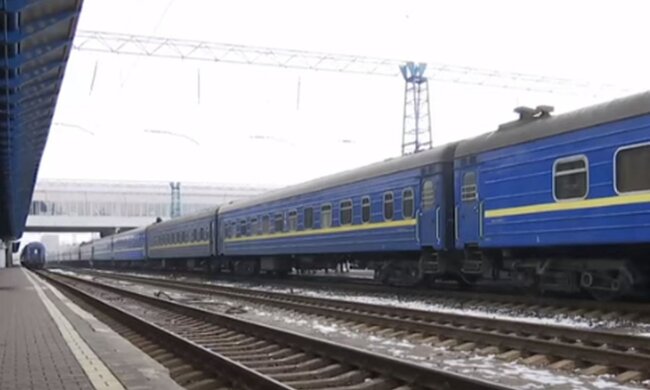 Поезд. Фото: скриншот YouTube-видео