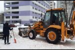 В Украине бушует непогода: столицу и область накрыл сильный снегопад - дороги парализованы. Видео