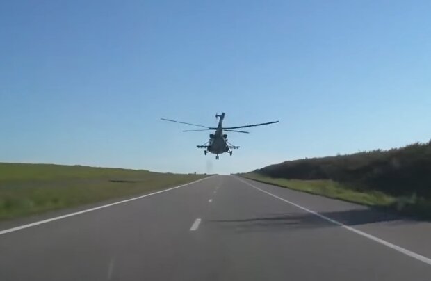 Вертолет ВСУ.  Фото: скриншот YouTube-видео