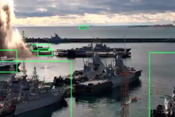 Вперше СБУ знищили підводний човен окупантів підводним дроном