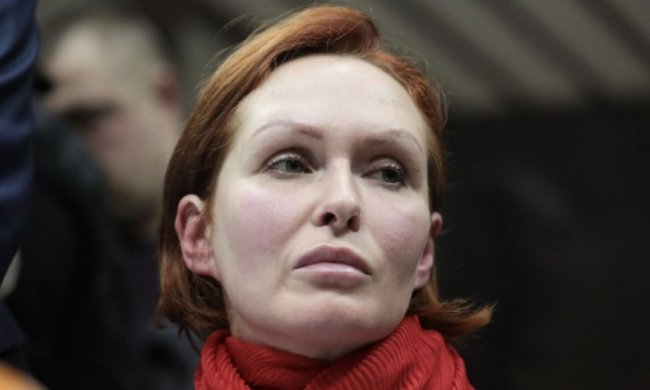 Подозреваемая в причастности к убийству журналиста Павла Шеремета Юлия Кузьменко, фото Радіо Свобода