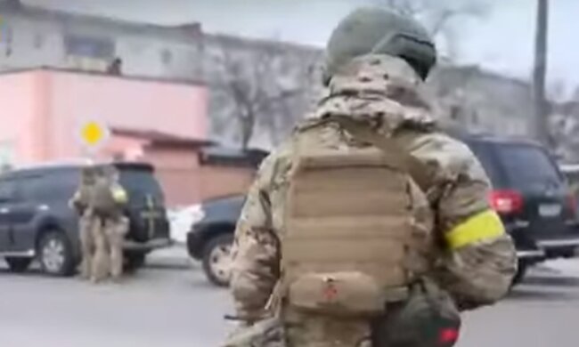 Украинский военный. Фото: скриншот YouTube-видео