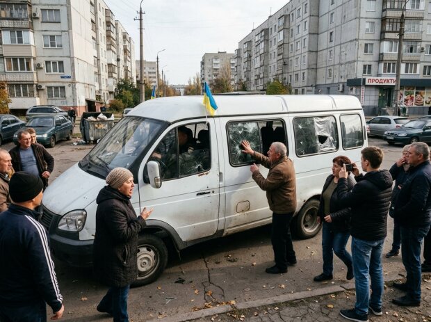 Дніпро бус ТЦК протест