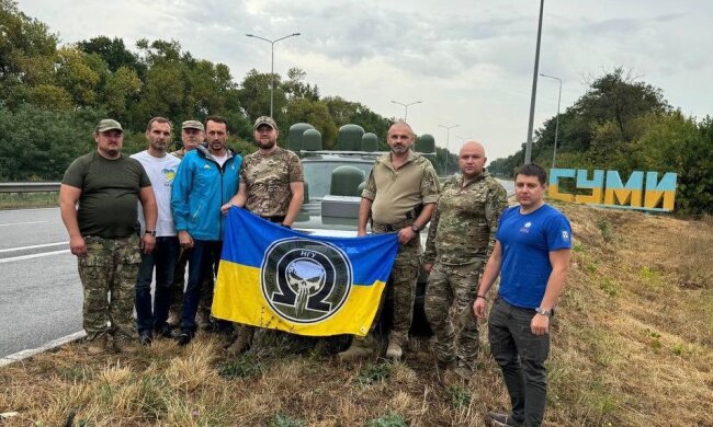 РЕБи для спецпризначення «Омега» Нацгвардії та критична медицина для шпиталів — триває гуманітарна місія БФ «Надія» на Сумщині