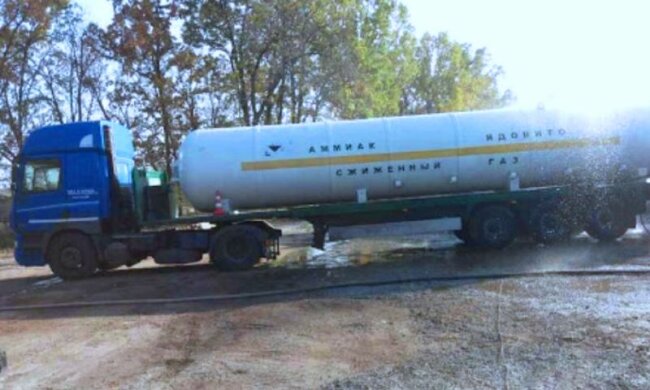 Утечка аммиака. Фото: скриншот YouTube