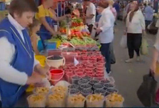 Рынок. Фото: скриншот YouTube
