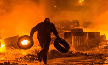 На границе с Польшей строили митинг, фото - Фабула