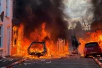 Заворушення в Белфасті: протестувальники підпалюють автомобілі