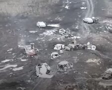 Розбита техніка росії. Фото: скріншот YouTube-відео