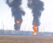 Все горит и взрывается: ВСУ ударили по огромной нефтебазе в ростовской области. Видео