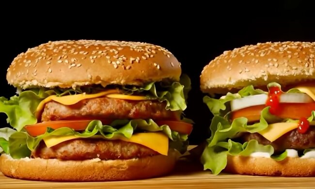 Бургер. Фото: YouTube