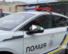 Електрокросовер Skoda Enyaq поліції Києва
