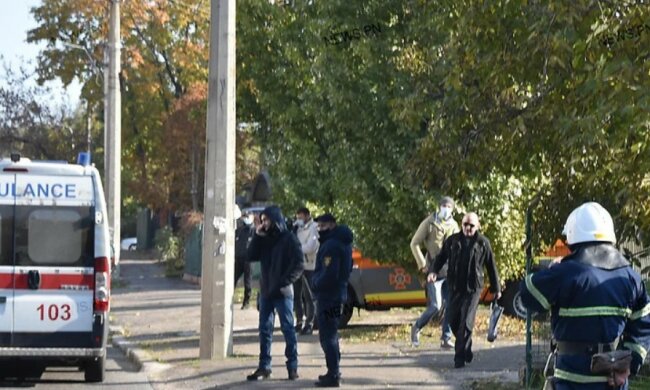 Аппеляционный суд зминировали. Фото: скриншот novosti-n.org