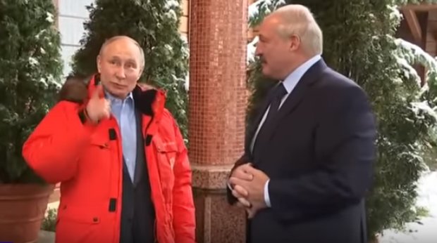 Владимир Путин и Александр Лукашенко, фото: Скриншот You Tube