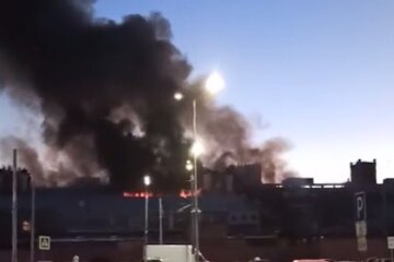 Пожежа на росії. Фото: YouTube, скрін