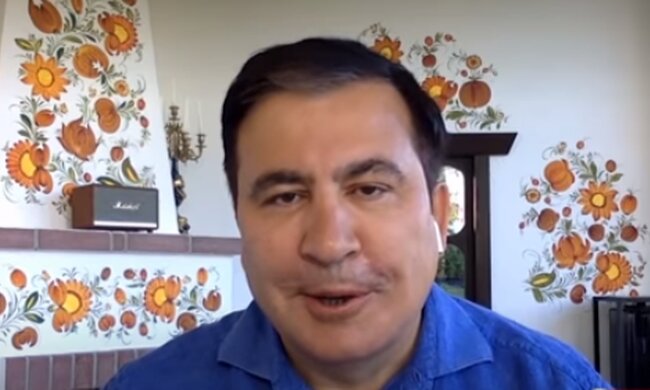 Міхеїл Саакашвілі. Фото: скріншот YouTube-відео