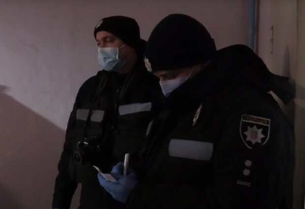 Киевская полиция. Фото: скриншот Youtube
