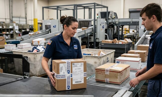 USPS поштові посилки міжнародна доставка