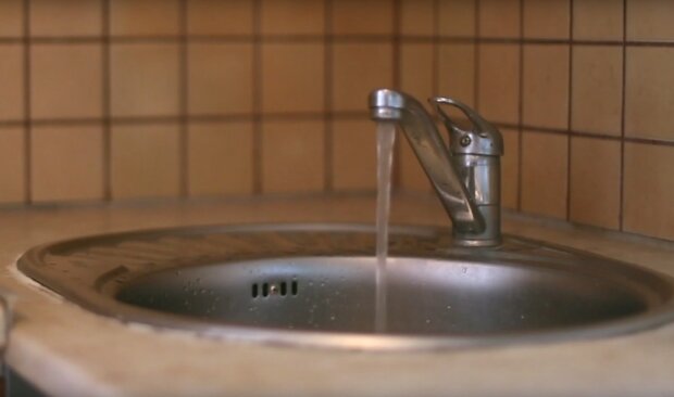 Вимкнення подачі води. Фото: скріншот YouTube-відео