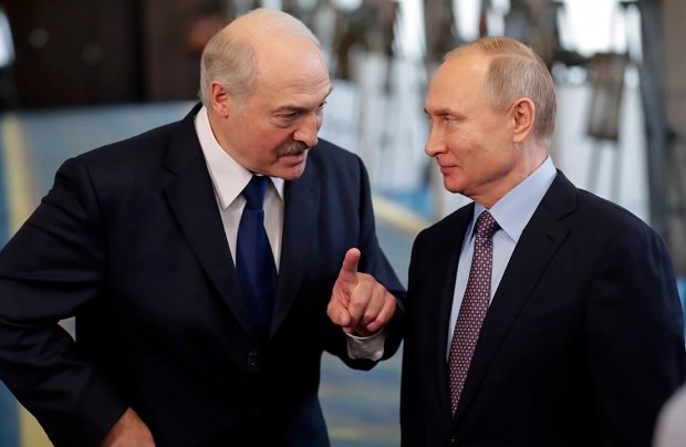 Александр Лукашенко и Владимир Путин, фото - 112-Украина