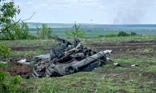 Разбитая техника оккупанта. Фото: Генштаб ВСУ