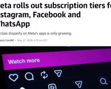 Meta платні підписки Instagram Facebook WhatsApp
