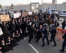 Ізраїль протест харедими поліція