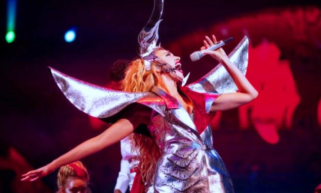 Оля Полякова. Фото: скриншот YouTube