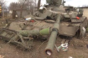 Танк рф. Фото: скріншот YouTube-відео