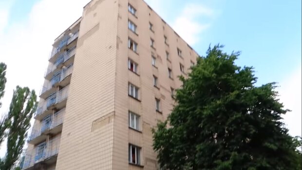 Общежитие в Киеве. Фото: Youtube