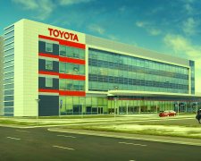Офис Toyota, фото: Vestnik.az