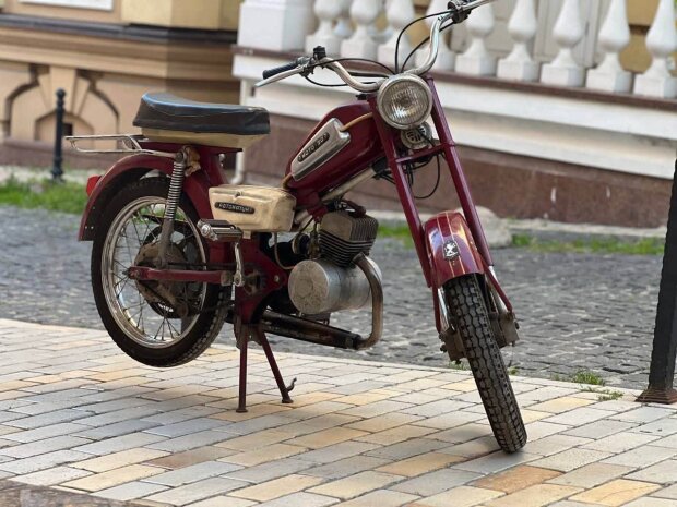 Редкий прототип мопеда «Верховина-Автоматик» Львовского мотозавода, 1974 год