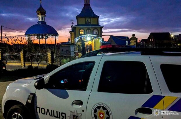 Поліція, патрулювання на Великдень. Фото: Telegram