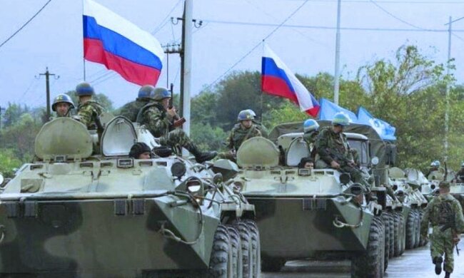 Российские войска. Фото: скриншот YouTube