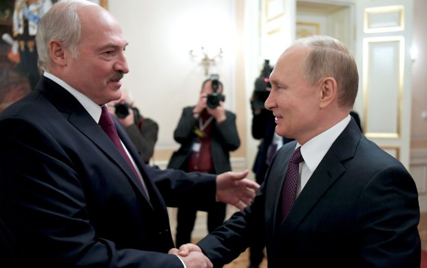 Александр Лукашенко и Владимир Путин, фото - РБК