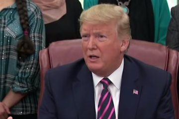 Трамп, скрин youtube